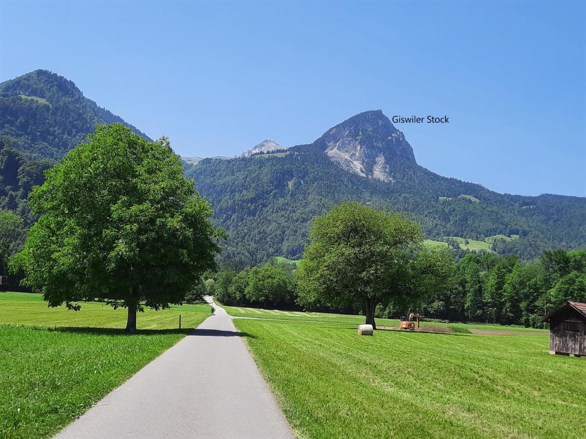 Villa Haus Nussbaumweg 6 Giswil Esterno foto